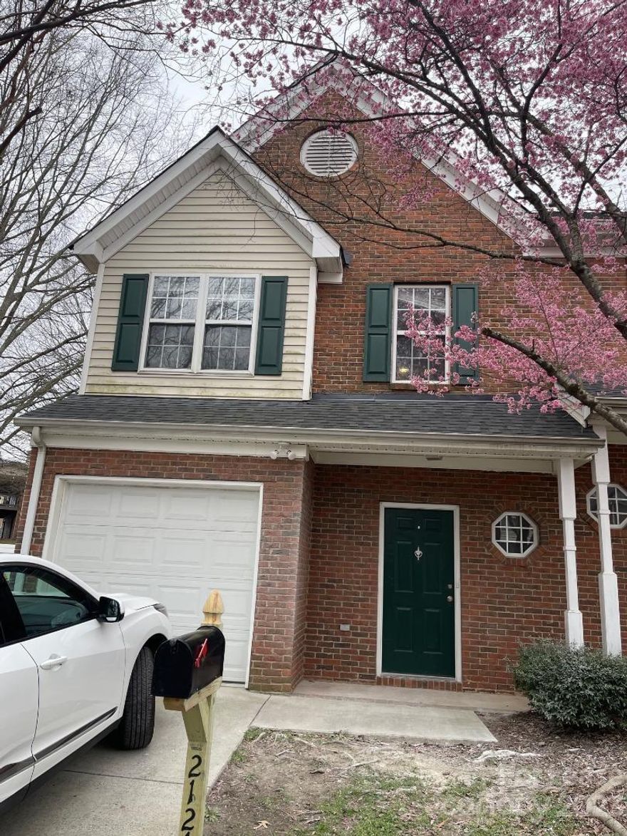 Location/Location/Location
Fully updated-neutral color painted, bathrooms, kitchen.  LVP floors this 2-bedroom 2.5 bathroom has it all.
Located in gated community townhome is 15 minutes to Charlotte downtown, airport, south park mall.
Only 5 minutes to LYNX station
Fenced backyard, 1 car garage makes it spacious and open.
Rent includes water, outside maintance and yard.