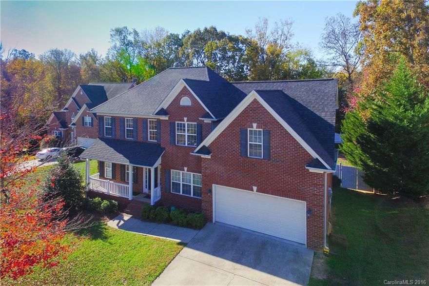 Wonderful full brick, 5 bedroom, 3 bathroom cul-de-sac home in desirable Cypress Pointe subdivision. Enjoy almost 3100 SF of open floor plan with hardwood floors and en-suite bedroom on the first floor. Relax on your private deck while the family lounges in the pool that'll make your kids the envy of the neighborhood. Ample space on the second floor with 4 bedrooms and multiple walk-in closets. Great storage and a 2 car garage.