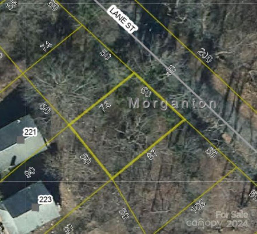 Nestled in the picturesque town of Morganton, this lot  lot would be perfect for a tiny house or a smaller starter home.  With city sewer and water conveniently available, you can focus on crafting your ideal living space without worrying about the hassles of well and septic systems. Located behind Roses, this prime location puts you just minutes away from the heart of downtown Morganton, where a diverse array of shopping, dining, and entertainment options await. Indulge in the town's thriving culinary scene, savoring the flavors of locally-owned eateries and breweries that have garnered a loyal following. For a night out on the town, catch the latest blockbuster at the cinema or explore the unique boutiques that line the streets. Convenience is paramount with this property, as it boasts easy access to major thoroughfares like US-70 and I-40, ensuring a seamless commute to nearby cities or a swift escape for weekend adventures in the stunning Blue Ridge Mountains.