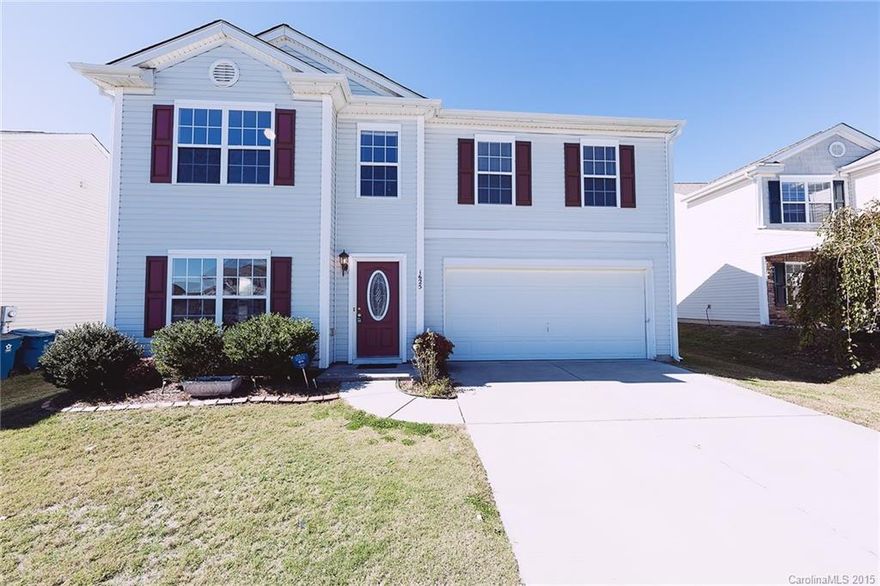 New Carpet, New Granite Countertops Tons of Space.  Wonderful 3 bedroom, 2.5 bathroom in the sought after Cabarrus Crossing neighborhood. Open floor plan-  kitchen with breakfast area and spacious great room are perfect entertaining. Upper level features Huge Loft, Spacious Master Retreat with large closet, Spacious Secondary Bedrooms. Fenced in yard with a deck for outdoor living. 2 Car Garage and tank-less water heater. A short drive to Charlotte,Huntersville & Concord Minutes to Shopping