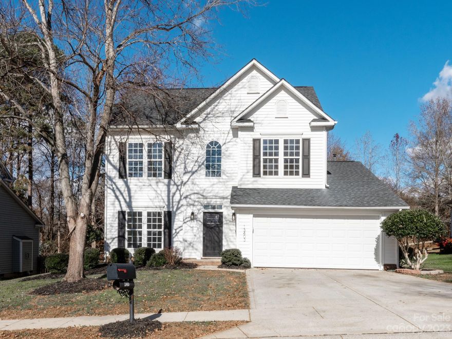Welcome to this stunning renovated home located in the desired South Charlotte / Ballantyne area community of Cardinal Woods. With 4 beds and 2.5 baths this home features an updated kitchen with herringbone tile backsplash, quartz countertops, stainless appliances, modern lighting throughout the home, new LVP flooring throughout the main living area, new carpet upstairs in the spacious bedrooms, and so much more!  The oversized primary suite is accented by a tray ceiling and offers a beautiful ensuite bathroom featuring an elegant vanity and designer tile.  Outside relax on the custom patio overlooking the backyard complete with stone planters. Located just minutes from both Ballantyne and Pineville, with a plethora of shopping and dining options to choose from. This is also zoned for the new Ballantyne Ridge High School for the 2024 - 2025 school year!