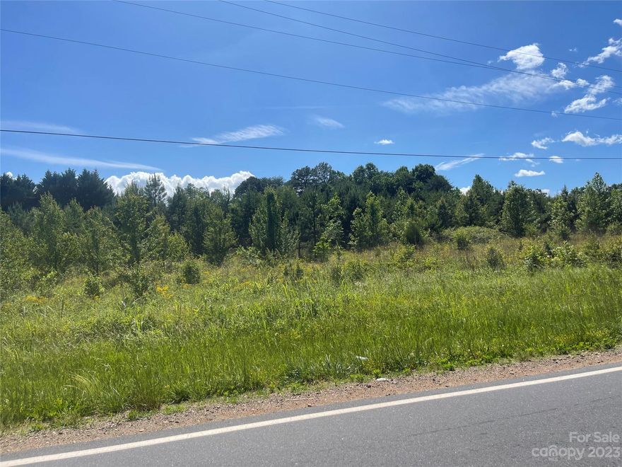 Seven acres in rural community of Vale in Catawba county off Highway 10 and Cat Square Road.  Mostly level land zoned Rural Commerical.
