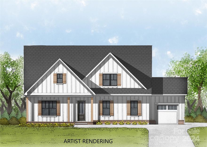 LESS THAN 60 DAYS FROM COMPLETION!! Brand new 1.5-story plan-The Madison. Open floor plan that brings the outdoors in.  The large family room boasts quad sliding doors leading to the back porch and owner's suite with its 16' vaulted ceiling. This plan will not disappoint. The kitchen, dining & family room are perfect for entertaining. The kitchen boasts stainless steel appliances, including 5-burner gas cooktop, large walk-in pantry, and oversized island. The Owner’s Bath has two walk-in closets, two vanities, a huge walk-in shower with a rain shower and hand-held shower heads.  The main floor has a total of 3 bedrooms & 2 full baths. Upstairs retreat has a bedroom with full bath & large bonus room for entertaining. Photos representative & details may differ. Options, colors, etc in photos & MLS may show upgrades available for this plan but not included in this home. Items may change during construction & may differ from completed home. Please verify pricing/options w/builder rep.