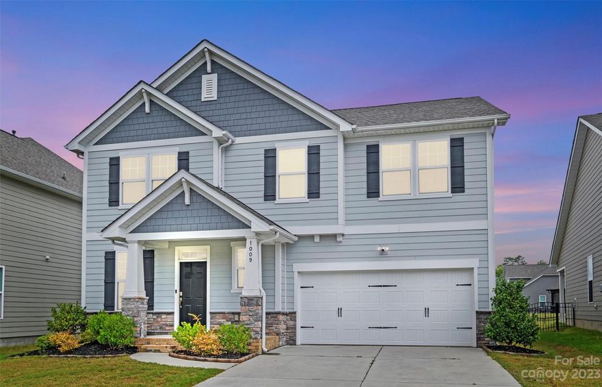 Introducing a stunning modern home built in 2018 that is soon to hit the market! This immaculate property boasts an open floorplan, perfect for entertaining and creating a welcoming atmosphere. The centerpiece of the home is its large kitchen with an island offering ample seating and a dining area for meals or casual gatherings. With 3 bedrooms, including a spacious primary bedroom, & two full baths plus a convenient half bath, this home provides comfortable living spaces for the whole family. An open loft upstairs provides additional flexibility, allowing for a home office, play area, or relaxation space. The interior design features neutral colors that create a warm and inviting ambiance, enhanced by an abundance of natural light that streams through the well-placed windows. A standout feature of this home is the enclosed sunroom, offering a tranquil space to enjoy the outdoors while being shielded from the elements.  Don't miss the opportunity to make this beautiful home your own.