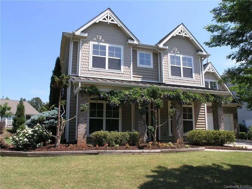 8512 Whitehawk Hill Road, Waxhaw, NC 28713 

This Beautiful 2,863 Sq Ft Features:

* A1 schools.
* Granite counter tops
* Upgraded Kitchen with high end SS Appliances included. 
* Marble flooring on first level. 
* Office with Beautiful French Doors
* Breakfast nook with Bay Windows.
* Spacious Living Room with gas fire place and cathedral ceilings. 
* Bonus room 
* Walk-in closets
* Master suite W/ dual vanity sinks, garden tub, stand up shower.
* Community playground and pool.