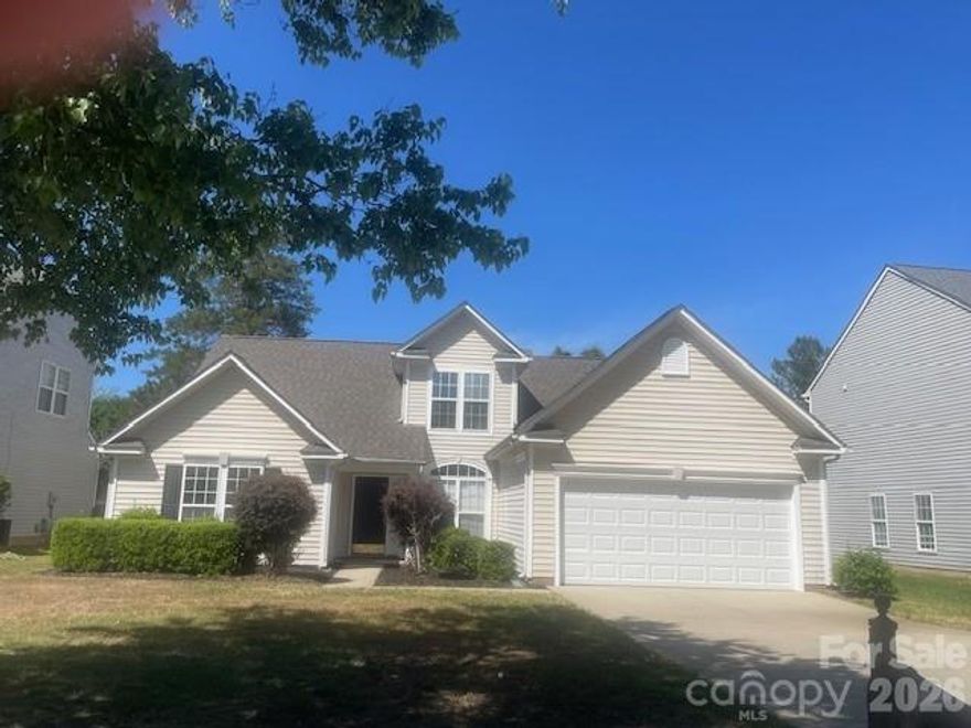 If your looking for a home with NEW ROOF, LUXURY VINYL WOOD plank FLOORS, CARPET, ALL NEW KITCHEN APPLIANCES, CABINETS, DISHWASHER, COUNTERTOPS, BATH CABINETS, TOILETS, FLOORING, CEILING FANS,
ALSO, NEW HVAC, WATER HEATER. ALL OF THE MAIN ESSENTIALS.  In a Popular Steele Creek Subdivision with community pool, Recreation area, trails for walking, County park just down the street... Whew!!! You have found it! This home has had major updating and is completely ready to move right in.  Large Primary Suite with garden tub and separate shower, Large walk in Closet, new cabinet and toilet. The Split Floor plan gives everyone quiet space and privacy. The 4th bedroom is upstairs, has a walk in closet and access to the walk in attic.  It can function as an office, rec room, or guest room. Truly your dream come true...