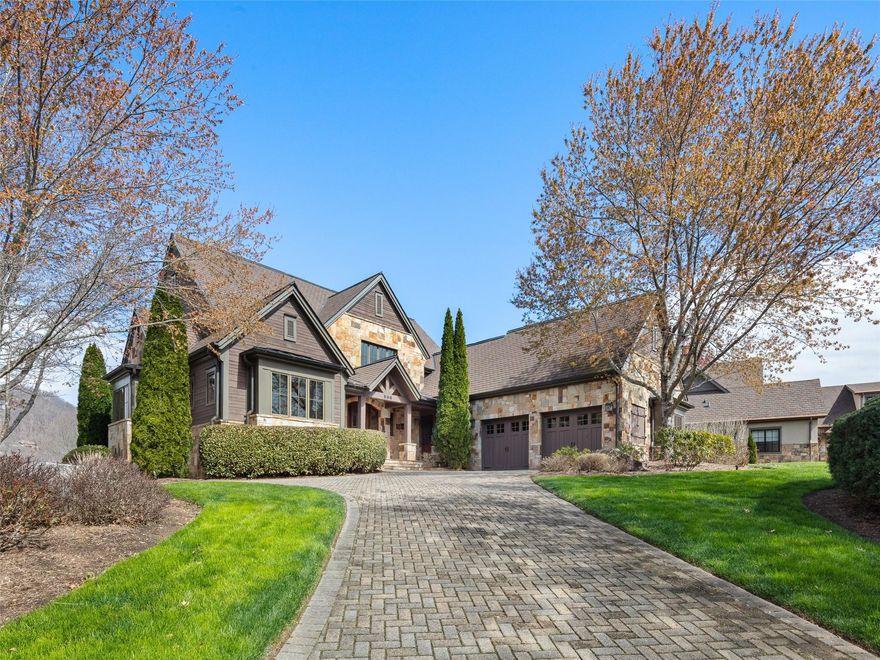 Located just off the first green of the Jack Nicklaus Signature Golf Course in The Meadow enclave, this warm and elegant European style mountain retreat is one of the few remaining hidden gems in The Cliffs at Walnut Cove. This home provides a gracious lifestyle with an open floor plan, main level living, ample entertaining spaces along with commanding long-range views of the magnificent Blue Ridge Mountains! Open a bottle of your favorite vintage and invite your guests to enjoy pleasant evening breezes on your screen porch with phantom screens; or cozy up in front of the fireplace on a cool evening. The heart of the home shines as your gourmet kitchen opens directly to an inviting keeping room and dining area. Just minutes from the club, golf course, and wellness center, the ease of living is further enhanced with The Meadows POA managing all the landscaping; whether for lock-and-leave living or full-time residency. Full golf membership available!