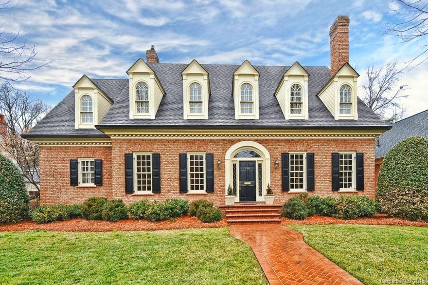 Spacious rooms with dramatic 10' ceilings down, over-sized windows, and transom doors allow natural light to flow freely throughout. Master BR Down. Includes large bedrooms, 5th bedroom-sized room currently used as an office, plus an oversized bonus room over 2 car attached garage.  Large brick terrace and bricked wall in gorgeous backyard.