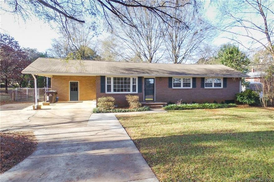 Location, location, location!!! This cute 3 bedroom home offers the convenience of being within walking distance to Cherry Park and Winthrop Coliseum for the sports lovers, minutes from I-77, shopping, and dining!  It has a fenced back yard for your loving furry friend to romp around in! Make sure you get in to see this hot commodity before it's gone!  NOTE: HVAC is central with gas hot air, the electric floorboard heaters still work but are not in use.