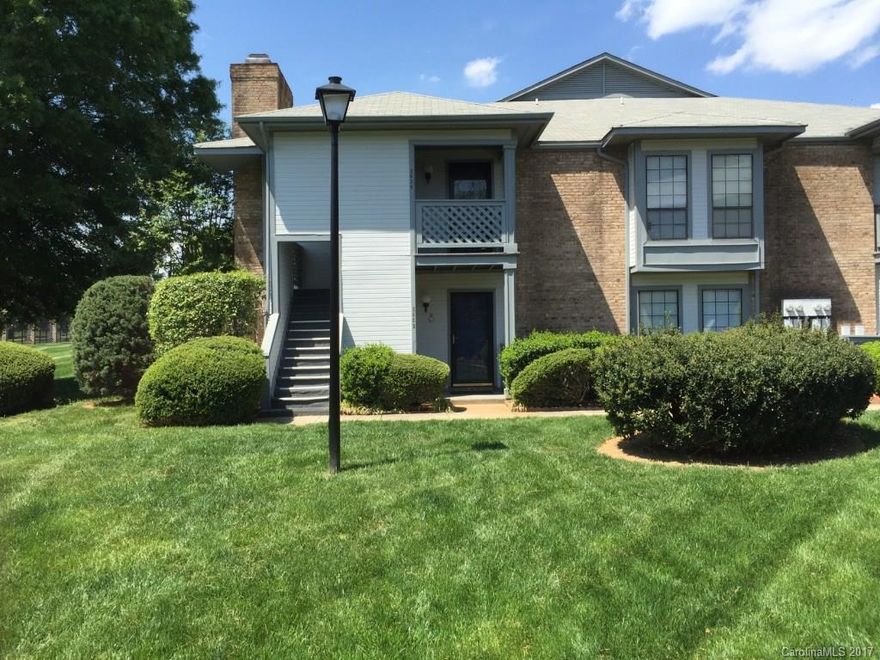 Lovely well-maintained two bedroom two bath first floor Garden condo in beautiful park like setting.  Home features open floor plan with spacious living room and cozy fireplace.  dining room opens to large private covered balcony.  Large Master bedroom with walk-in closet and private bath with garden tub.  Large second bedroom. Other features include new water heater, exterior storage, plenty of parking, clubhouse, swimming pool, yard maintenance, and private pond.