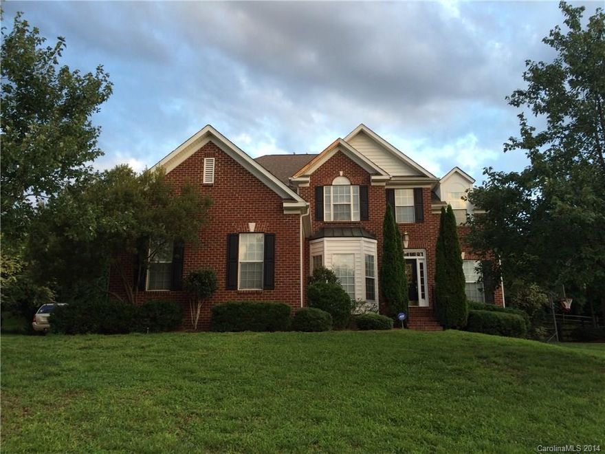 Great floor plan in one of Union County's most popular neighborhoods!  Guest BR & bath on main level. Kitchen with breakfast bar opens to large Den. Both formals. Upstairs has  3 BR plus large Rec Room/loft. Separate study up could be 5th bedroom (no closet).  3 car garage.  Walk in attic storage.  Huge deck.  Private backyard. Washer, dryer, refrigerator & lawn maintenance included. Neighborhood features 2 pools, walking trails, playgrounds. Top notch schools. Hurry!