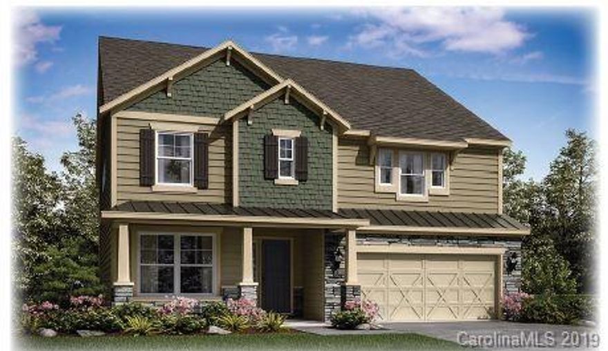 Guest suite on main, 4 beds, 3 baths up, formal DR, 2 car garage, master features garden tub with shower. nice level site