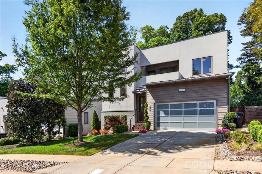 Welcome to this fully updated modern home, ideally located in the heart of booming Oakhurst—just 10 minutes from Uptown.
From the moment you step inside, you’re greeted by a stunning two-story foyer featuring a floating staircase and an abundance of natural light. Hardwood floors run throughout, setting the tone for the home’s clean, contemporary design.
The chef’s kitchen is a true centerpiece, showcasing a quartz waterfall island, stainless steel appliances, and a beverage cooler—all seamlessly connected to the open dining and living areas, creating the perfect space for entertaining.
Unwind in the living room by the custom linear gas fireplace, complete with remote-controlled electric blinds for added comfort and convenience. Just beyond, sliding glass doors lead to a covered veranda overlooking a fully fenced backyard with paver patio, mature landscaping, and a zoned irrigation system.
Upstairs, you’ll find three bedrooms, including a private primary retreat featuring a custom walk-in closet and a luxurious spa-like bath with dual vanities and a dual-head shower. A spacious laundry room with cabinetry and sink is also conveniently located on this level, along with access to a second-floor balcony—perfect for relaxing.
Additional highlights include a two-car garage with epoxy flooring and exterior uplighting.
Don’t miss this rare opportunity to own a truly one-of-a-kind home in an unbeatable location.