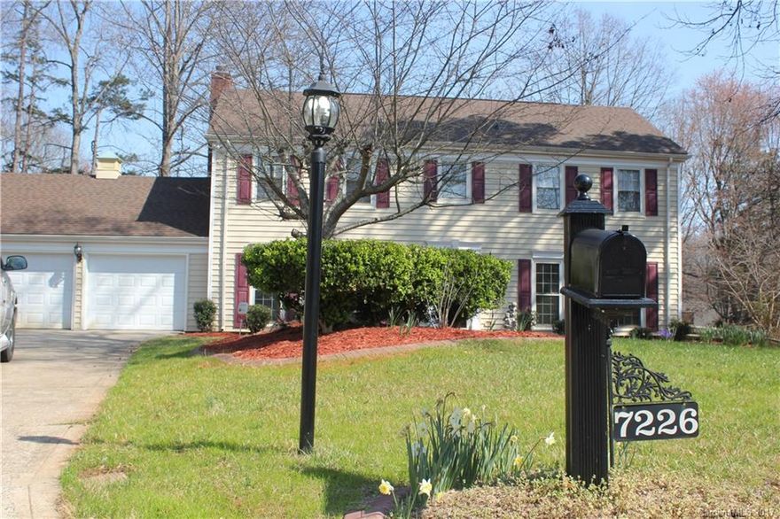 Located on a quiet cul-de-sac, in a quiet neighborhood with plenty of yard space, this 4 bdrm, 2.5 bath has just received some major improvements over the past couple of months for your enjoyment! New roof, new flooring, new paint and much more! Come take a look at this beauty and turn this house into your home. 5 minutes from 85 and less than 10 minutes from Light Rail station: University City Boulevard Station. Need to drive in to uptown? Less than 8 miles each way. Come see for yourself!
