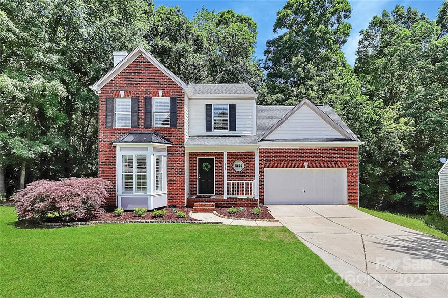 Fall in love with this beautifully updated 4 bed, 2.5 bath home in highly desirable Fort Mill. The work has been done for you with fresh paint throughout and all new flooring. Plantation shutters in every room. Quartz countertops in the kitchen along with a new stove and dishwasher. Situated on a large wooded corner lot in a quiet community and assigned to the sought after Fort Mill school district. Quick access to highways, Anne Springs, Kingsley, downtown Fort Mill and Rock Hill. Schedule a tour today!