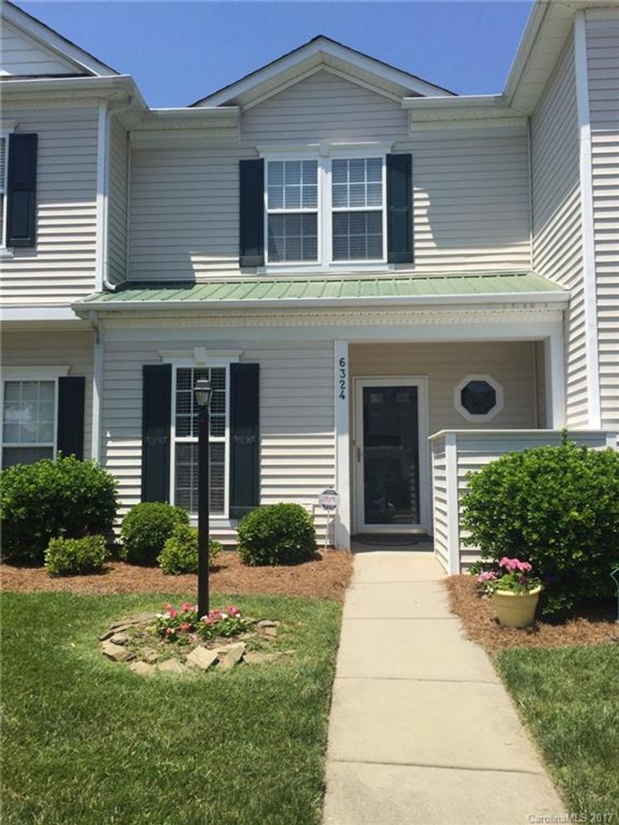 Location! Location! Location!
Gorgeous townhome just steps away from shops, restaurants and fitness centers in the Harrisburg Town Center! * New HVAC* Open floor plan w/gas fireplace, stainless steel appliances w/washer & dryer included.  ADDTL built-in cabinet space! 2 master suites w/walk-in closets.  Patio w/storage room.  New roof! Pool community and pet friendly.  Conveniently located to I 485.