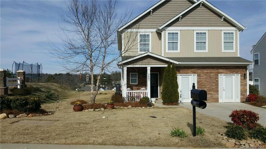 100% USDA financing available.  Includes separate parceled adjacent Lot #62.
You will Love this beautiful previous Model home. 9 ft ceilings w Moldings thru out and wood floors. Gorgeous foyer into GR with crafted FP. Upgraded Kit with granite c/t; SS appliances and w/i pantry. Dual sinks in Master bath w WIC. Upstairs Loft. Converted bonus room for den/recreation or game room. SELLER MAY GIVE BUYER $2K CONCESSION WHICH CAN BE USED TO REDO THE GARAGE.  Ext irrigation system. THIS IS A MUST SEE