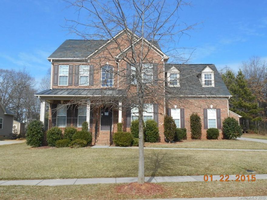 Seller accepted a bid at auction pending signed documents. This is a stunning transitional style home, 2.5 stories with a brick front and vinyl siding. It has an oversized 2 car side load garage AND detached workshop building. Main level has beautiful hardwood floors, heavy moldings. Kitchen has stainless steel appliances. There are 5 bedrooms and 3.5 baths. The bedroom on the third level has a private bathroom.Master bathroom is luxurious with a large soaking tub and a separate shower.