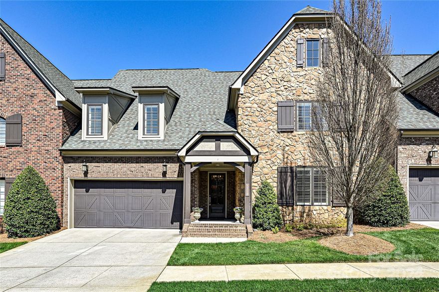 A rare opportunity in the prestigious gated community of The Mayfair. This spectacular 3 bedroom plus Bonus room plus office townhome has been meticulously cared for. No detail overlooked. Amazing mouldings throughout adding to the distinctive character.   The first floor boasts a primary bedroom on the main, hardwoods throughout, gorgeous kitchen open to family and dining rms, A charming and private courtyard/patio for evening cocktails. Upstairs you have two additional bedrms plus bonus rm and separate office. Two-car garage. This stunning townhome is an exceptional opportunity to have luxury, security and location all in one.