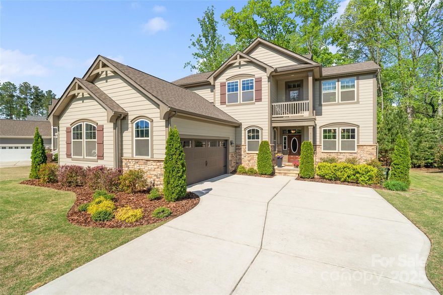 Situated on a premium lot backing to protected community forest land, this exceptional 3-bedroom, 2.5-bath home with a flexible bonus room and upstairs loft offers a rare combination of privacy, functionality, and upscale features in the highly sought-after Lake Crest community. 

This Energy Star certified home features a bright, open floor plan designed for both everyday living and effortless entertaining. Gourmet kitchen includes a large island, stainless steel appliances, and ample storage, flowing seamlessly into the spacious great room.

Step outside to your private, beautifully landscaped backyard oasis—complete with an extended patio, built-in grill, and a charming gazebo—perfect for hosting or relaxing in peace. A real balcony offers a tranquil view of the surrounding natural landscape.

Level 2 EV charger and extended driveway for added convenience and Energy Star certified for superior efficiency. 
 
Schedule your private tour today!