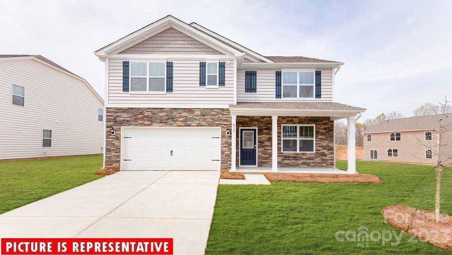 Brand new community in Monroe.  Secrest Commons is conveniently located off of Hwy 74-Independence Blvd and ML King Jr. Blvd.  This home is an incredible value with all the benefits of new construction and a 10 yr. Home Warranty! Home is Connected package includes programmable thermostat, Z-Wave door lock and wireless switch, touchscreen control device, automation platform, video doorbell, and Amazon Echo Dot.  The Hayden plan features a main level office, Main level guest bedroom and bath, plus four spacious bedrooms and loft upstairs. This open floor plan concept is great for entertaining, and the kitchen features an upgraded quartz countertop. There is no shortage of storage space all throughout the home. All home features are subject to change without notice. Please ask agent for details!