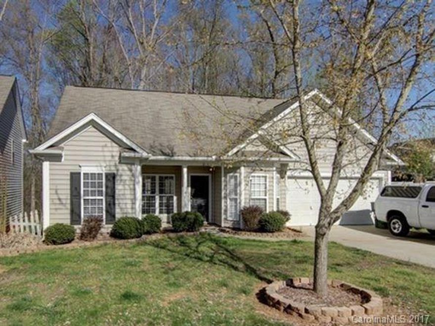 Beautiful Ranch in great location with Mooresville schools, convenient to shopping and I-77. Private backyard with covered deck overlooking wooded area. House is leased until May 31,2017 so perfect for investment property as well.