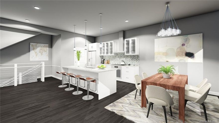 Luxity Terraces have been meticulously designed to provide a modern, luxurious home for buyers that are looking for all the conveniences of inner-city living in a surprisingly tranquil setting. Located in an oft-forgotten enclave bordering Frazier Park in Charlotte’s Third Ward neighborhood, Luxity Terraces offers an unbeatable location that allows you to live in Charlotte’s thriving Uptown while feeling miles removed from the hustle and bustle commonly associated with Uptown living.