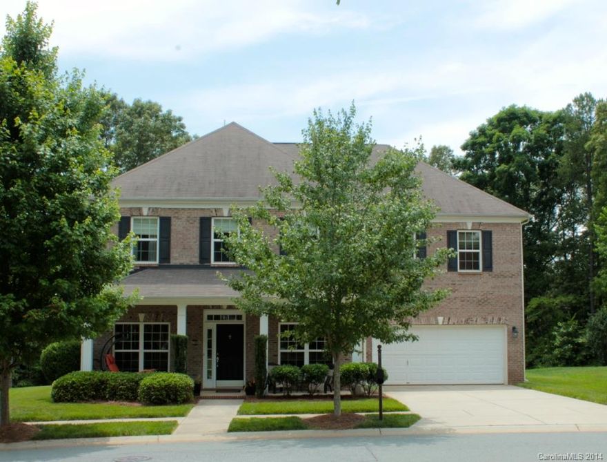 MOVE IN READY!! Guest BR & Full Bath on Main, Office w french doors, X Large DR w/butlers pantry. Beautiful 42" staggered kitchen cabinets. Large granite island with tons of workspace, cubby storage, seating for 4, SS Appliances, Large walk-in pantry. Sunroom off kitchen w tons of natural light. Drop zone off garage. Master w Sitting Area, His/Her Closets & Vanities. Hardwoods, Tile, Extensive Moldings. Wait until you see this HUGE, flat back yard lined with woods/trees for tons of privacy!