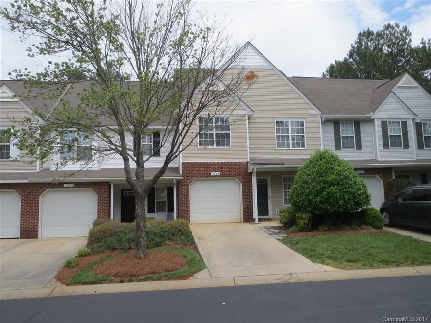 Three bedroom 2.5 bath condo with fresh paint, new carpet. Modern updated back-splash and stainless steel hood in the kitchen. Modern finishes in bathrooms. Laminate wood floor on the first level. 1 car attached garage. Fenced back patio area. A second HOA fee of $320 is due annually.