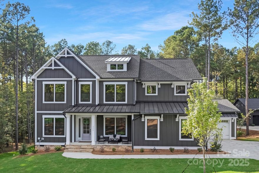 Welcome to The Bedford — a thoughtfully designed 4 Bedroom, 3.5 Bathroom semi-custom home offering over 3,200 sq ft of elegant living space. Perfect for a variety of household needs, this two-story plan features 10’ ceilings on the main level, a private study, formal dining room, and a spacious great room with a gas fireplace that flows into a designer kitchen with marble waterfall island, 42" cabinetry, and a bright morning room. A butler’s pantry, mudroom with bench, and covered rear porch add convenience and charm. Upstairs, the luxurious primary suite includes a spa-inspired bath with freestanding tub, walk-in shower, dual vanities, and a large walk-in closet. Three additional bedrooms—one with a private bath—plus a game room offer flexible living options. Complete with a 3-car courtyard garage, stacked stone chimney, and 4-zone irrigation. Schedule your tour today!