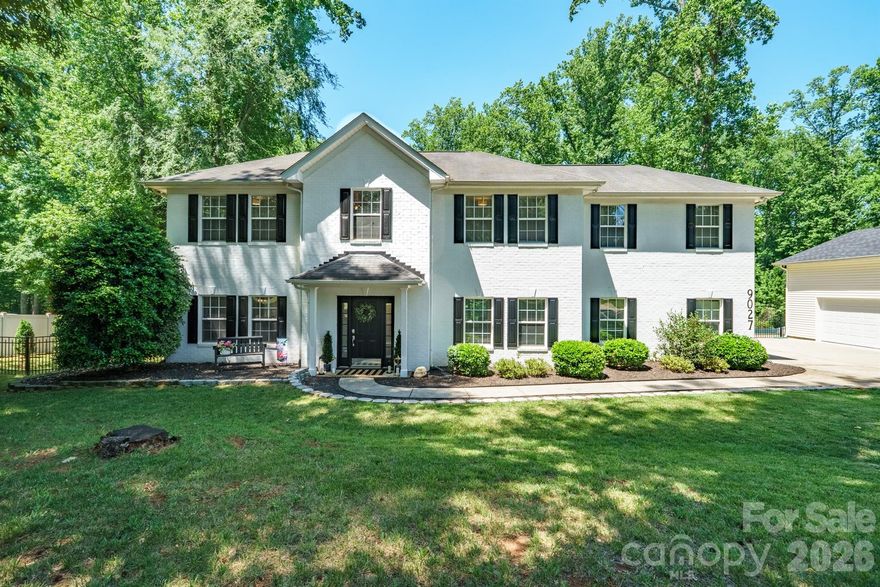 Immaculate and beautifully updated, this exceptional 4BR/2.5BA/2-car attached garage home located in Mint Hill, Charlotte, NC is perfectly situated on nearly an acre of land with NO HOA.  This property provides an incredible and rare opportunity to build out the 3-car detached garage for an ADU (separate living quarters) - sellers can share all of the build out plans with potential buyers.  The property also provides a combination of privacy, luxury, and flexibility. Blending timeless architecture with high-end finishes that rival new construction, this move-in-ready property stands out from the moment you arrive. 

The stunning chef’s kitchen features Carrera-style quartz countertops, sleek stainless steel appliances, custom cabinetry, and an oversized island designed for entertaining and everyday connection. Expansive living spaces are filled with warmth and character, highlighted by inviting fireplaces that create a cozy yet elegant atmosphere. 

The spacious primary suite serves as a true retreat, complete with its own fireplace and a spa-inspired ensuite bath rarely found in homes of this caliber. Step outside to a lighted pergola-covered deck overlooking a private wooded backyard—perfect for hosting gatherings or enjoying peaceful evenings at home. 

A rare detached 3+ car garage with electric and heat offers incredible versatility for a potential 2nd living quarters, car enthusiasts, hobbies, storage, or a large workshop space. 

With mature landscaping, and a desirable Charlotte location near Mint Hill shopping, dining, and commuter routes, this one-of-a-kind property delivers the space, quality, and lifestyle today’s buyers are searching for.