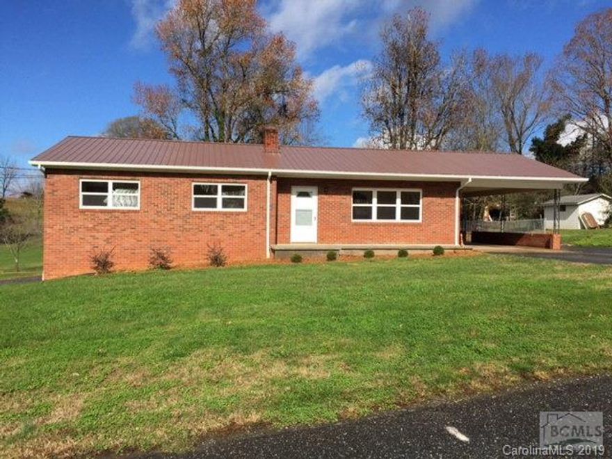 Updated 3 bedroom 2 bath brick ranch with full basement located in the Salem community. Home features large living area with fresh paint and carpet, large kitchen and dining area with all aplliances, fresh paint and new flooring, this home has good sized bedrooms with freshly refinished HARDWOOD floors, and neutral paint colors, full basement with partially finished family room/den (not included in square footage) with a wood burning fireplace, and a large fenced back yard. Home has new metal roof, thermal windows, water heater, and new heat pump.