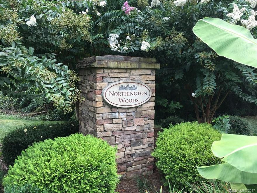 Build your dream home in your own private nature preserve surrounded by the quality homes of Northington Woods. This 5.26 acre lot features a stream, hardwood trees galore, and topography that works for crawl space or basement home. Boat storage lot in the community for your Lake Norman toys, close by lake access at Stumpy Creek, easy drive to Mooresville shopping and dining, and award winning school district. A uniquely special property for a uniquely special lifestyle.