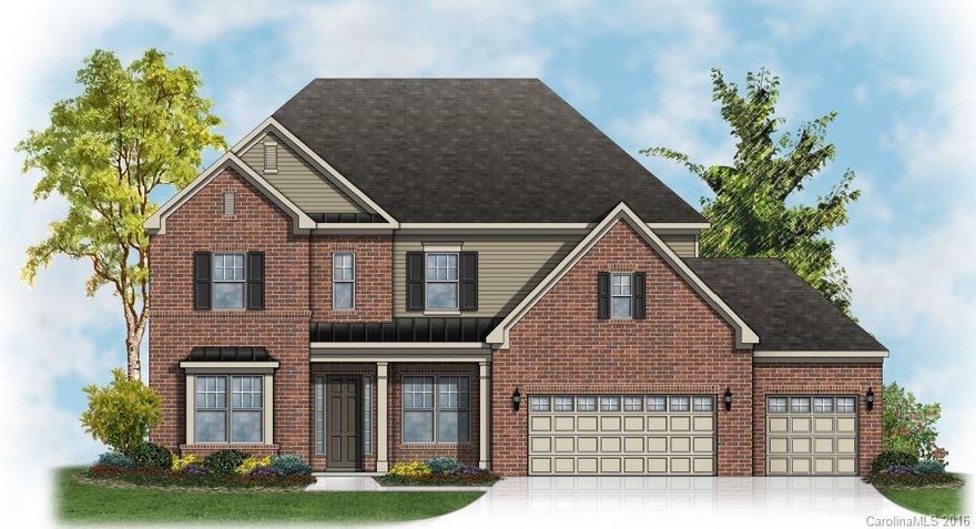Plymouth Traditional, 5 beds, 4.5 baths, morning room, huge kitchen island, covered porch, 3 car garage, home management area, large walk in pantry, level homesite, 3 rd floor features a bonus room for all the game and movie nights, come see this homesite today and secure, completion November