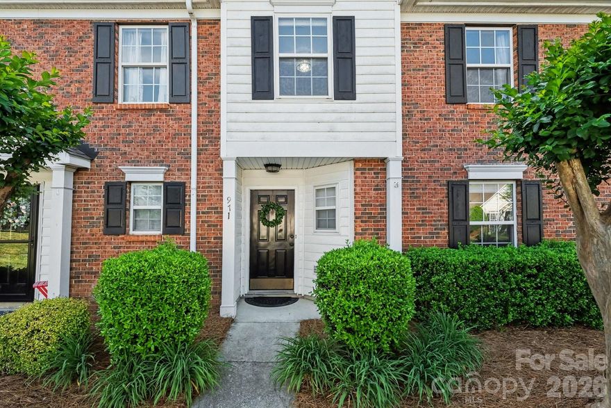 FABULOUS, RENOVATED 3-bedroom, 2.5-bath townhouse featuring all-new flooring, fresh paint, and updated fixtures, making this truly a one-of-a-kind opportunity.

The home offers an inviting open-concept floor plan with an eat-in kitchen, dining area, and a spacious great room centered around a cozy gas log fireplace—perfect for everyday living and entertaining. The kitchen boasts light cabinetry, a breakfast bar, and ample storage space.

Upstairs, you’ll find the primary suite with vaulted ceilings, a ceiling fan, and abundant natural light, along with two additional bedrooms, a full bathroom, and a conveniently located laundry room.

Step outside through the newer sliding glass doors to your rear patio, ideal for relaxing or summer grilling. A storage closet off the patio houses the gas water heater and electrical panel for added convenience.

Located in Regent Park of Fort Mill, this home offers easy access to shopping, dining, and major highways including I-77 and I-485. Less than 25 minutes from Charlotte Douglas International Airport, Uptown Charlotte, and Ballantyne.

Schedule your showing today—this one won’t last long!