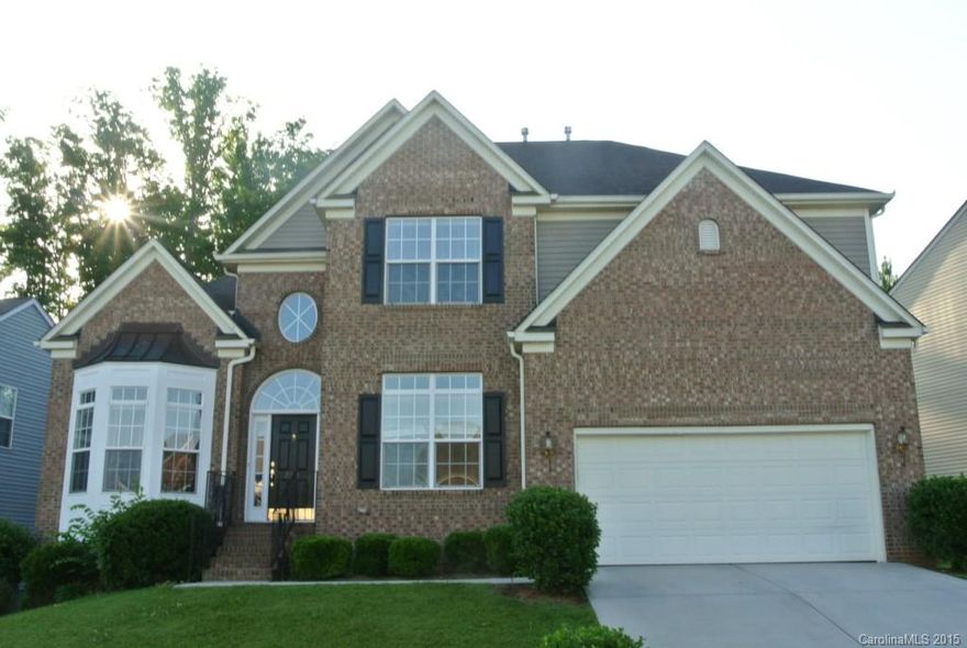 Beautiful executive level home for lease in the Cabarrus County side of Highland Creek. This home has over 3000 sq ft of living space and includes 5 bedrooms and 4 full baths. Main level Guest suite with full bath on main level. Upstairs master suite. Secondary bedroom with attached bath and bedroom 3-4 have Jack & Jill bath. Large 2 car garage. Open floor plan. Large office with built in office furniture, perfect for working from home. Neutral paint and carpet. All Highland Creek amenities.