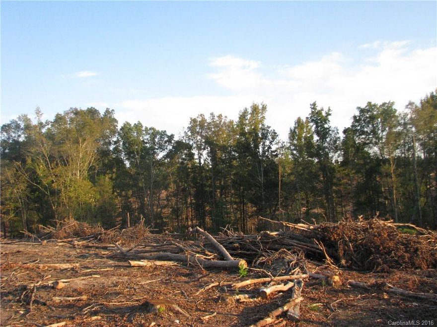 Good size parcel clearcut in 2015 has stream with hardwoods left on stream.  Good terrain located at end of residential paved road.  Manufactured home on land with no value.