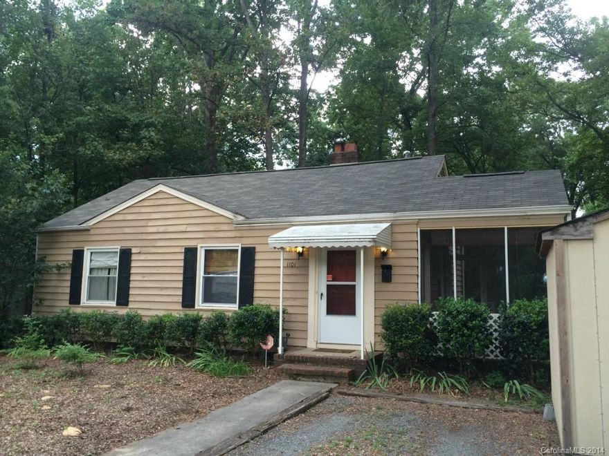 Many updates in recent years including new bath vanity, roof, insulated windows, refinished hardwood floors, central air. Home has fireplace and side screen porch. Does need some work (primarily and most obviously exteiror paint) but great candidate for addition, renovation, or rebuild or, for owner occupant - FHA 2032k loan.? Seller to sell "as is". No showings until Tuesday, September 2nd. This is the soonest we will have access though.