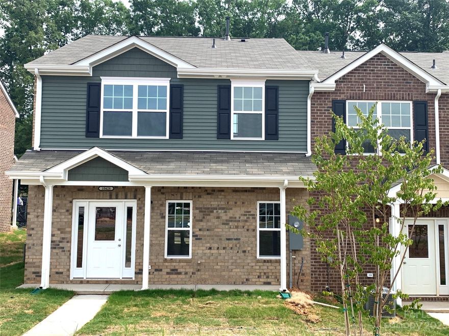 This Beautiful 2018 built is located in super convenient location with just walking distance to Publix, Harris Teeter, Aldi while still being easily accessible to I-485 & I-77 & eateries! This one is definitely an Affordability with a luxury feel. Boasting a spacious open floor plan; Gourmet Kitchen with  Stainless steel appliances,granite counters while still giving you tons of space so you can cook with all the ease. With your lawn care and exterior maintenance taken care by HOA, this is what you call easy living! Just walk on to the community pool to cool of the summer heat while you still workout in the community gym. What are you waiting for? This is definitely a One in All!Hurry and schedule a time to see for yourself! Old Pics on posting