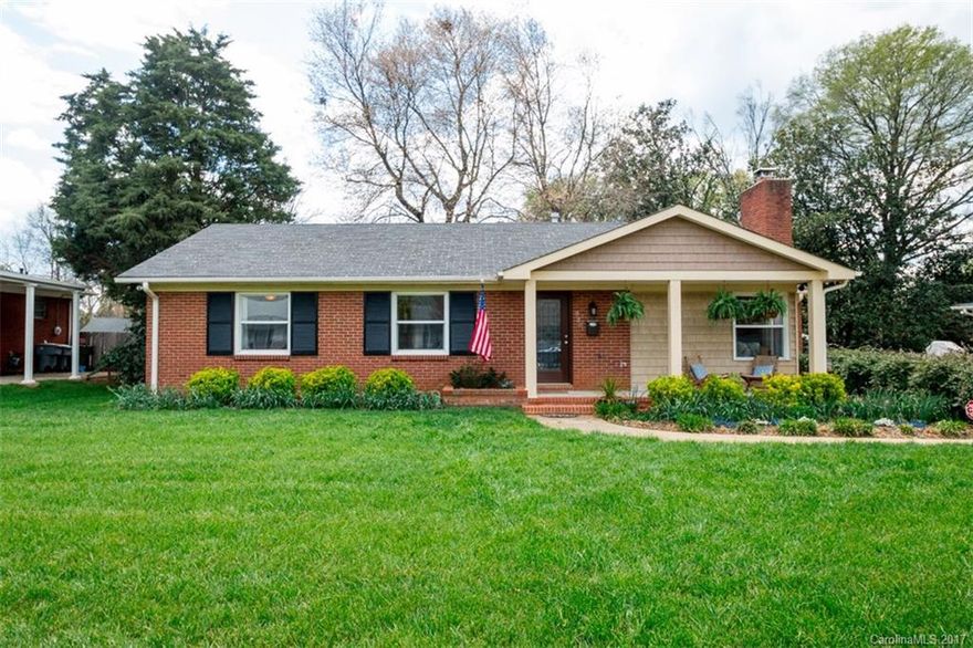 DO NOT MISS THIS ONE. This house has been made over, top to bottom with no detail left out. New custom kitchen with huge island, KRAFTMAID cabinets and tons of bells & whistles including drawer organizers and pullouts. Kitchen features top of the line stainless appliances and giant eat-in dining room space attached as well. Large living room features newly built wood-burning fireplace with transferable warranty. Large master with on-suite bathroom. Huge, flat yard with awesome patio.