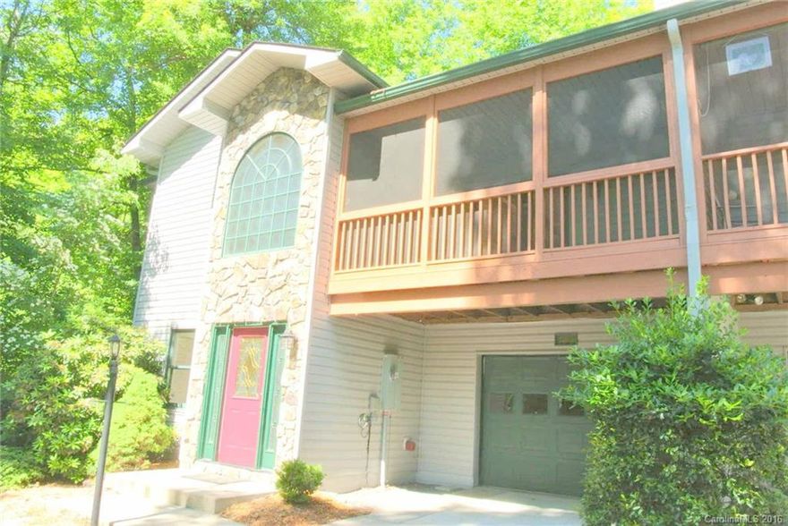 A one of a kind townhouse with custom finishes including Venetian Plaster Walls, stone fireplace, custom designed oak floors, large covered screened porch, well equipped kitchen, built in coffee maker, patio hot tub, lower level guest suite, with office outfitted with custom wall shelving. Community includes full exterior maintenance, marina, boat storage, Community Center, Golf, Tennis, Wellness Center, Pool, Lakes and Hiking Trails. Come See Why We Love Living Where We Play.