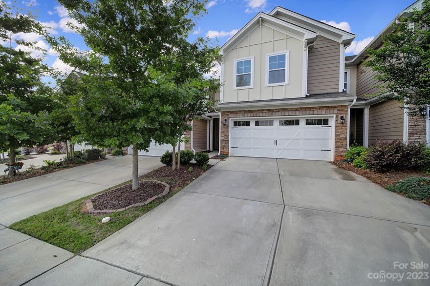 Exquisite townhome offering a blend of modern design, functional living spaces, and resort amenities!
Open Floor Plan with high ceiling, Oversized Windows and tons of Natural Light! The Kitchen boasts Stainless Steel Appliances, Granite Countertop, White Cabinets, Subway Tile Backsplash, and a Walk in Pantry. The Built in Fireplace in the Living Room provides a warm ambiance setting. Drop Zone off the Finished Garage with Cube storage and hooks. A Bedroom with a Full Bath is perfect for guests or a Mother in Law Suite. A Big Loft welcomes you at the top of the Stairs. Huge Primary Suite has a spacious Glass enclosed Shower with built in seating, large tile flooring, Dual Vanity and an oversized Walk in Closet. Tons of Closets throughout the home for extra storage space. Enjoy your morning coffee in the fenced in patio area. Welcome Home!