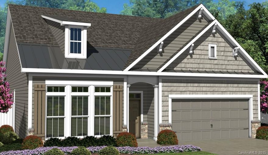 Adorable 4 bedroom ranch plan with lots of character  and included features. Upstairs has bedroom, full bath and loft. Hardwood floors in foyer, kitchen, and  dining room.  Granite counter tops in kitchen, and all full baths, SS appliances, fireplace, rear covered porch and more.