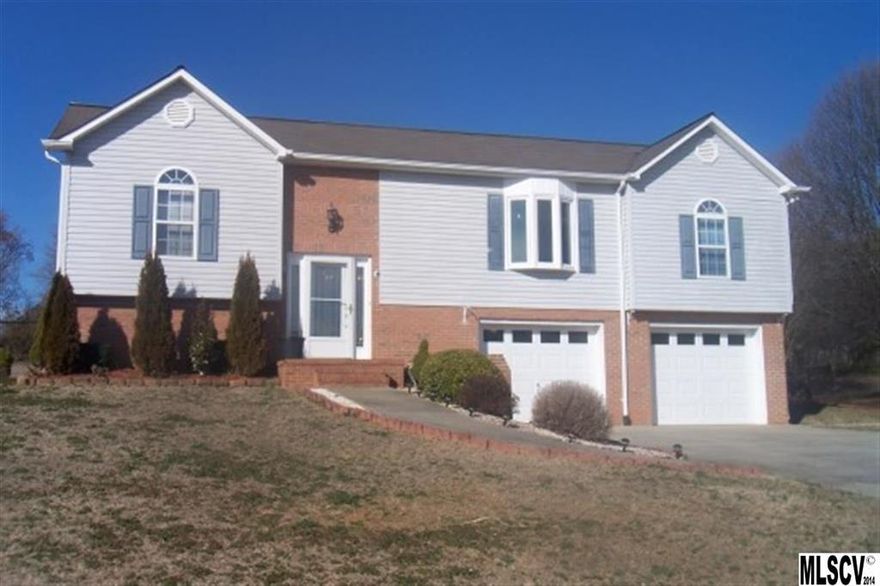 Nice home with an open, split bedroom floor plan and good curb appeal. The back yard is fenced and has a nice outbuilding. There is a den in the basement and a small office off the dining area. The master bedroom is spacious. Plenty of storage in the basement. Both bathrooms have ceramic tile flooring under the carpet. The seller will consider leaving the riding lawn mower (cub cadet), grandfather clock, and bedroom suite with an acceptable offer.  No city tax!