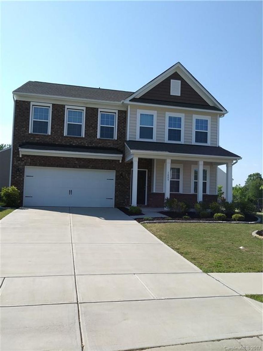 Beautiful 4  bedroom home for rent in desirable Carolina Reserve. Hardwood flooring throughout first floor. Spacious kitchen w/ stainless steel appliances, refrigerator to remain. Spacious master bedroom and secondary bedrooms. Fenced yard. Awesome  community amenities - Pool, playground, walking trails, clubhouse, pond and fitness room. Close proximity to shopping, restaurants, schools and much more!!