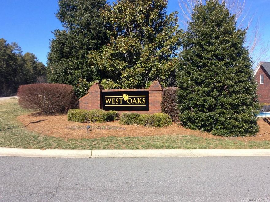Residential Lots For Sale... Bring your own builder into nicely established West Oaks subdivision. Conveniently located to Kannapolis and Concord, easy commute to Charlotte, Lake Norman, and Mooresville.
