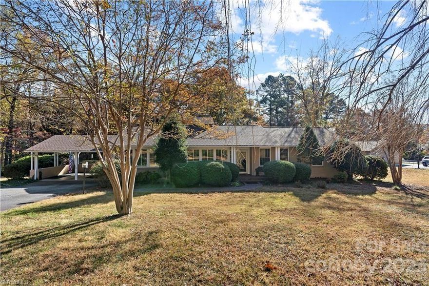Discover the epitome of classic charm in this 3-bed, 2-bath brick ranch gem within the sought-after Daves Mountain neighborhood. A welcoming entryway introduces you to the living room adorned with a cozy fireplace, creating an inviting ambiance. The den, featuring another fireplace, adds warmth and character to this timeless home. Enjoy meals in the formal dining room or the eat-in kitchen, both exuding traditional charms. Step outside onto a large deck and patio, perfect for alfresco entertaining amid the expansive 1+ acre lot. Hardwood floors grace the interiors, along with custom plantation shutters in the living & dining room, high wood accent ceilings in the den with exposed wood beams add to the charm of the home. A 2-car carport and a storage building add extra convenience & storage. Embrace a classic lifestyle in this meticulously maintained residence, where comfort meets elegance.
