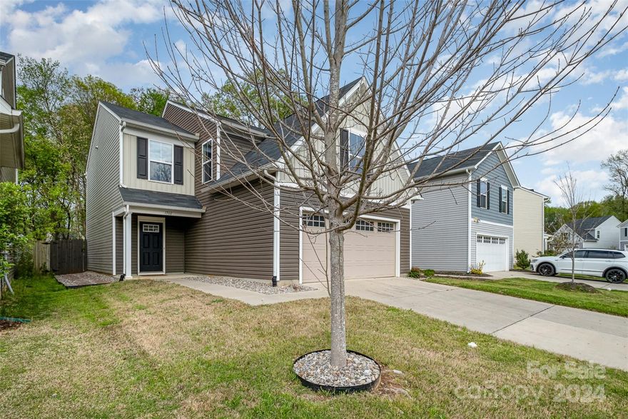 Make yourself at home in this former model home with easy access to Uptown! This beautiful 3 bedroom, 2.5 bathroom home is perfect for open concept living with updated LVP flooring on the main level and a large island overlooking the living and dining areas. Upstairs boasts 3 good sized bedrooms and 2 bathrooms with a large walk in closet in the primary. Enjoy outdoor living as well with a custom patio and privacy fence. Great proximity to breweries, restaurants, and entertainment. Make it yours today! Showings will begin Saturday April 6th.