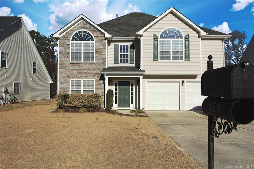 Welcome Home! Wonderfully spacious floor plan beaming w/ natural light - 4 beds, 2 ½ baths. Enjoy AM in eat-in kitchen, evenings nestled by fireplace in sunken family room, & weekends in your backyard oasis. Formal dining w/ crown molding plus flex space; office or playroom. Owners retreat- 2nd level has tray ceiling & sitting rm/office. Secondary bedrooms have neutral colors & vaulted ceilings. New HVAC installed 1/5/17. Nice level lot. Near Allison Creek Landing Pier/Boat Launch. Low SC taxes.