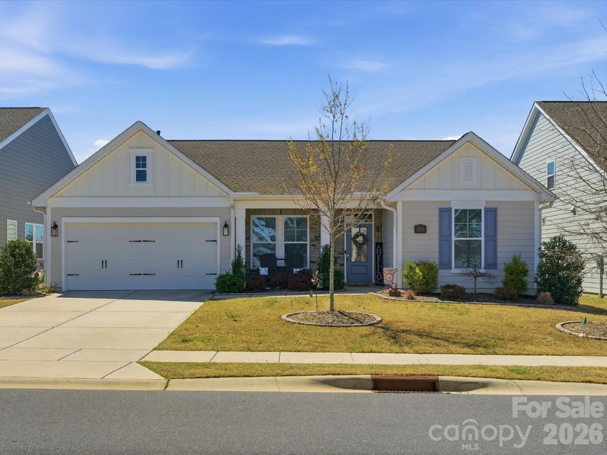 This gorgeous ranch has so much charm! Covered front porch, meticulously cared for and tons of natural light. Beautiful entry welcomes you into flex room that could be office or sitting area. A spacious great room anchored by a gorgeous stone fireplace with gas logs, a custom wood mantel and stone hearth leads into the dining area and kitchen creating an open layout . The kitchen is truly the heart of the home with white cabinets, a gas range, large center island, and a pantry for extra storage. It opens into the dining area with easy access to the screened porch and patio creating a natural extension of the living space. The primary suite is tucked away for privacy and offers a comfortable retreat with a generous bedroom, walk-in closet, and an en-suite bath with dual vanities and a separate shower. On the opposite side of the home, you’ll find two additional bedrooms and a full bath, giving everyone their own space. The laundry room features extra cabinetry, shelf, hanging rod and is conveniently located near the primary. Outdoors, you’ll enjoy fenced-in yard with privacy trees and relaxing on your screened in porch. This home has so much to offer including an attached two-car garage adding even more convenience and storage. Enjoy the community amenities including outdoor pool, club house, playground and walking trails. Ansley Park is located within minutes of restaurants, grocery, shopping including new Target and Costco, and close to the new MUSC hospital and medical pavilion.